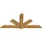 Ekena Millwork Kennewick Rough Sawn Timber Gable Bracket, Western Red Cedar, 72"W x 33"H x 2"D x 6"F, 11/12 Pitch GBW072X33X0206KEN00RWR - alternate 5